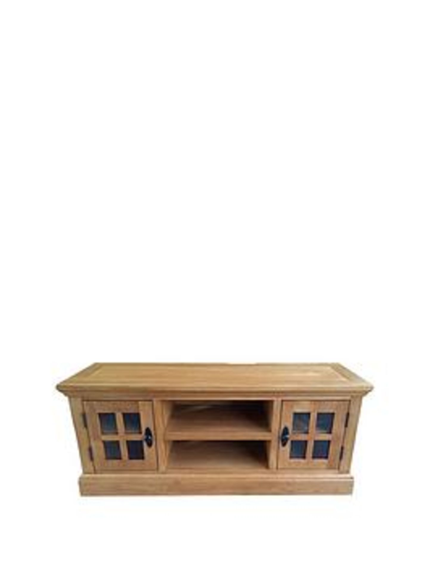 Boxed Item Ideal Home Whitford Tv Unit [Oak] 50X120X40Cm Rrp:£442.0 - Image 2 of 2