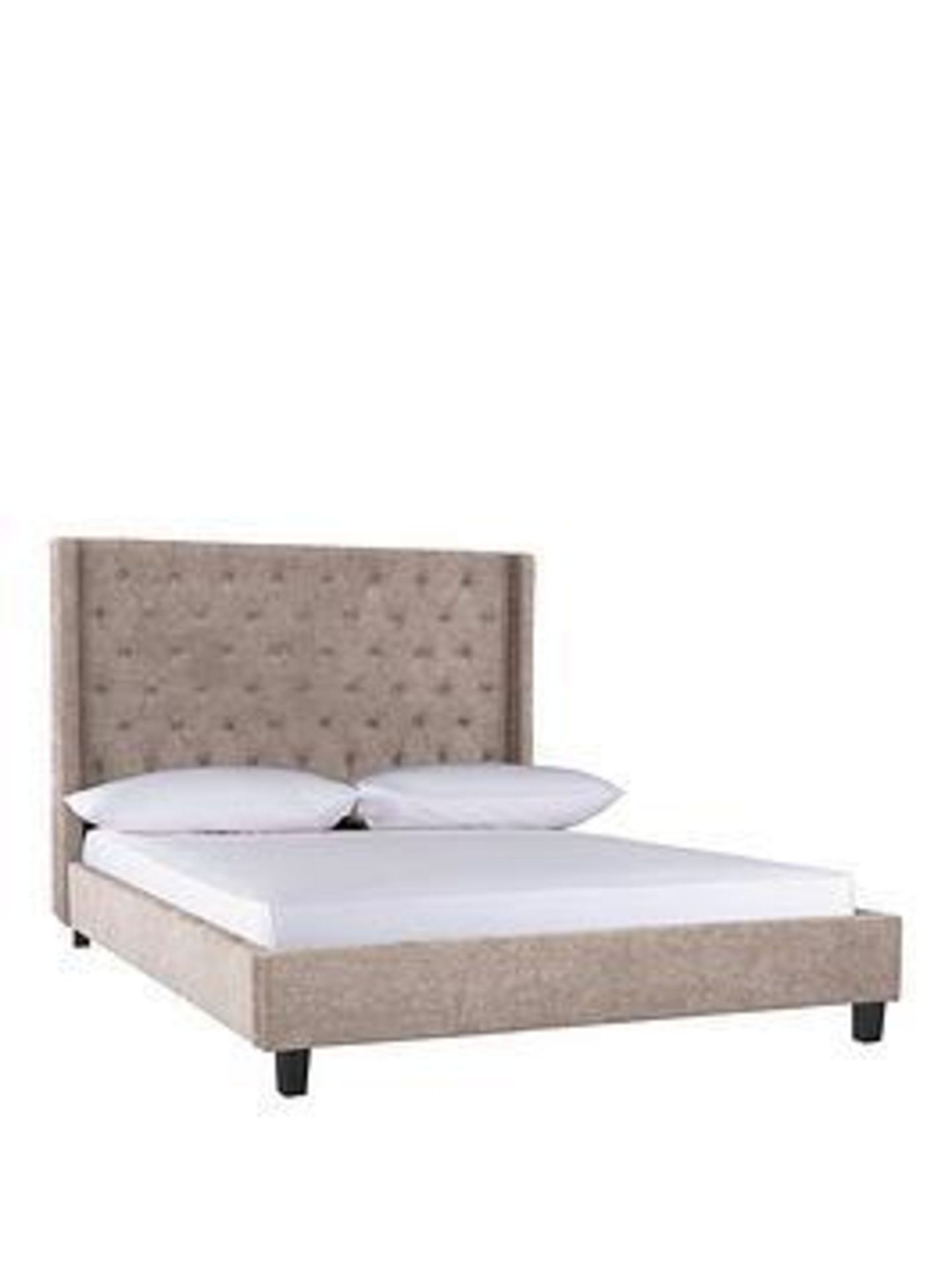 Boxed Item Perrie King Bed [Grey] 131X161X218Cm Rrp:£838.0 - Bild 2 aus 2