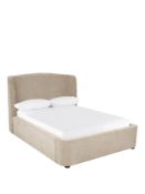 Boxed Item Calm King Lift-Up Bed [Grey] 121X160X221Cm Rrp:£958.0