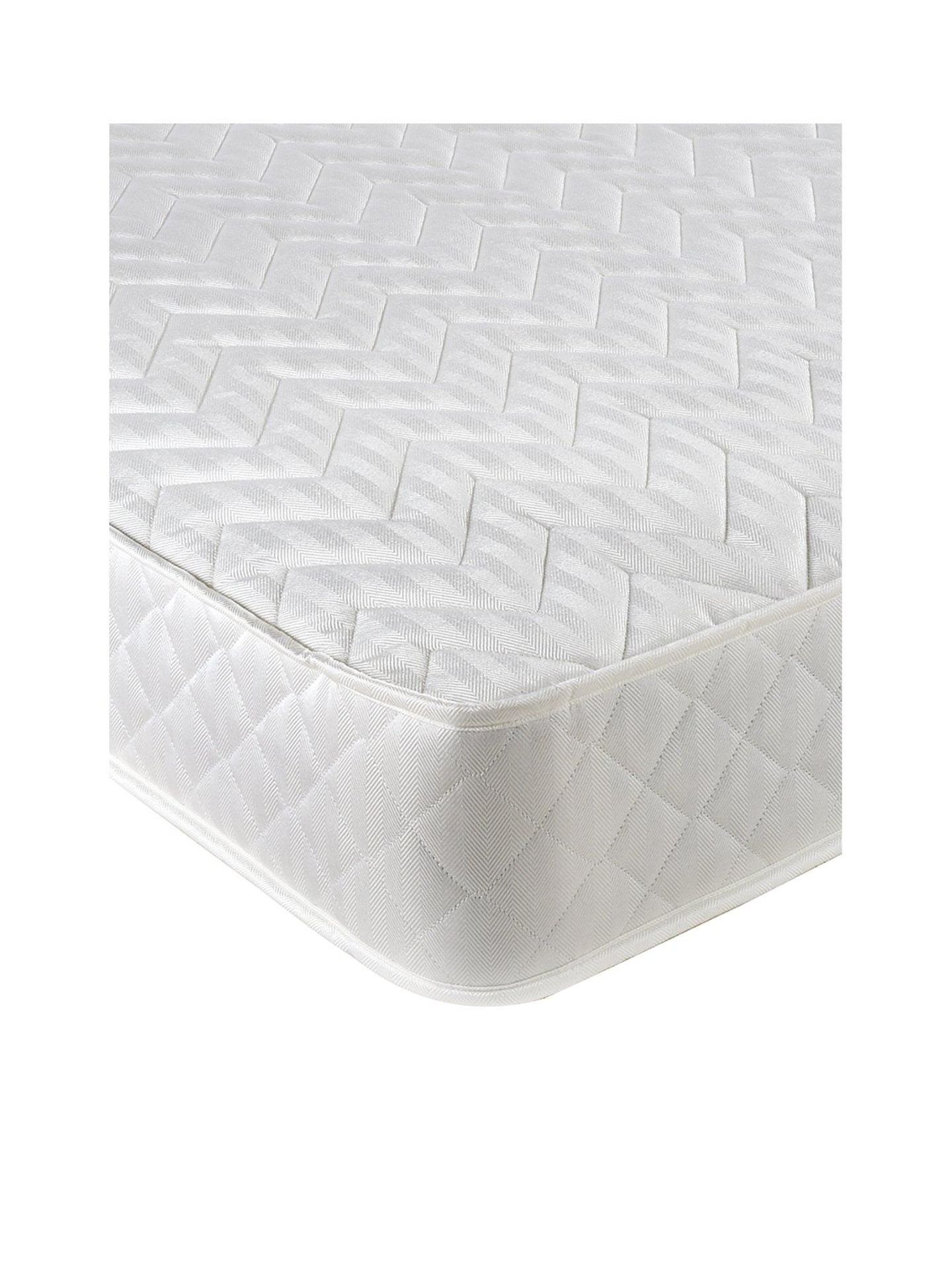 Boxed Item Airsprung Luxury Quilted King Medium Mattress [] 20X150X200Cm Rrp:£298.0