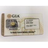 GIA Certified Fancy Intense Yellow Cushion Diamond 2.02 Carats Carats