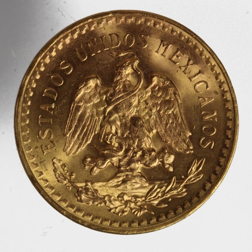 Mexico 50 Pesos 1947 GEF - Image 2 of 2