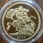 2000 Gold Proof Double Sovereign