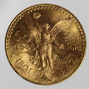 Mexico 50 Pesos 1947 GEF