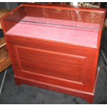 Mahogany Glazed Jewellery Display Counter