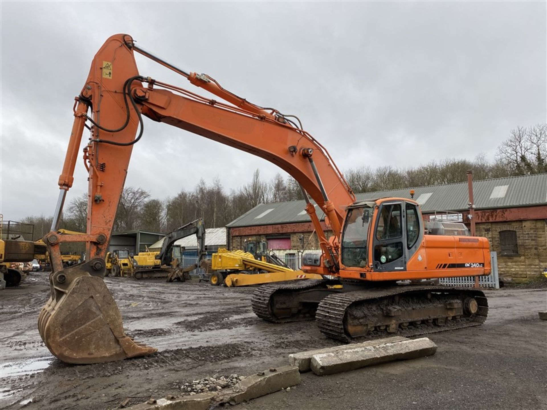 Doosan DX340LC Excavator - Image 4 of 4