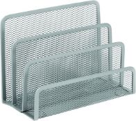 288 X Stewart Superior Mesh Letter Holder - Silver