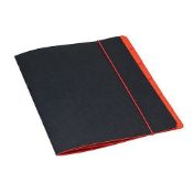 850 Jalema Accent Organiser File 270Gsm Elasticated 6-Part Black/Red