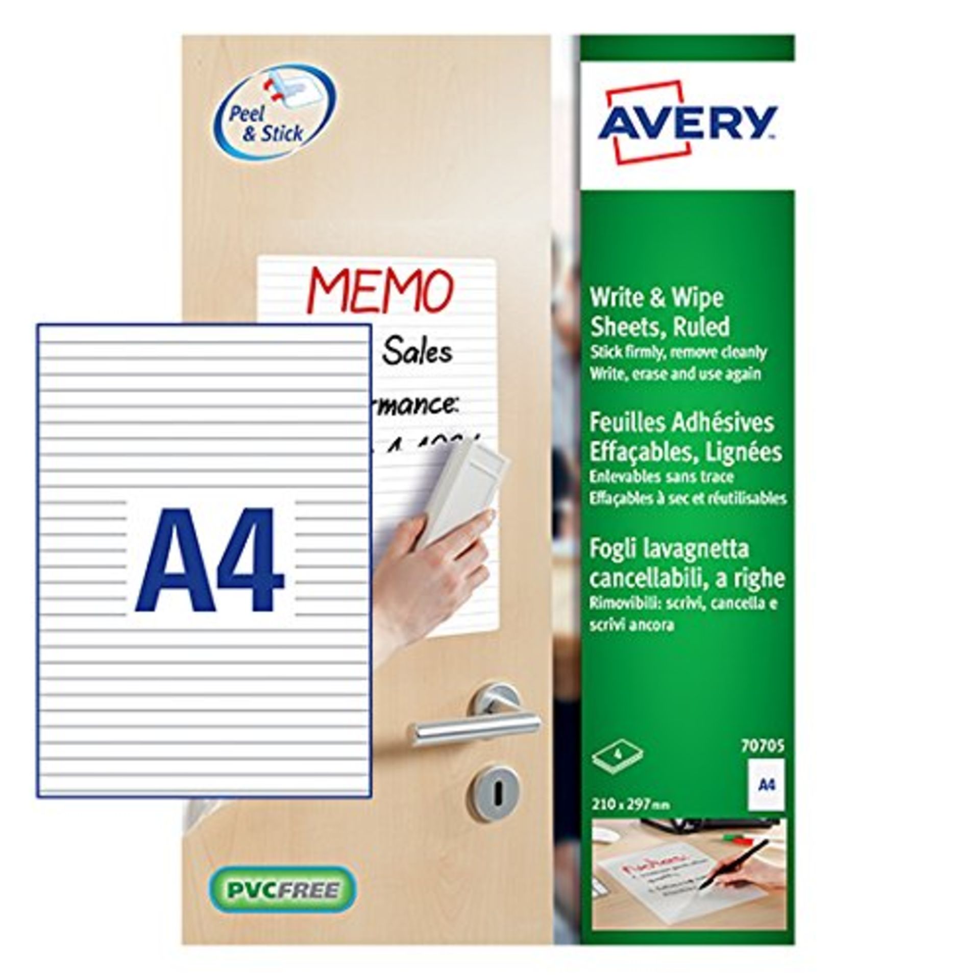 225 Items Avery Write & Wipe Sheets, 4 Types Rrp Over £2500 - Image 5 of 5