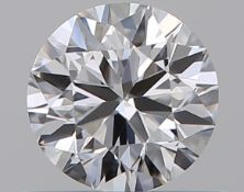 IGI cert 0.50 ctw round diamond dif