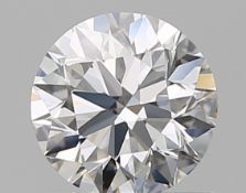 GIA cert 0.71 ctw round diamond dif