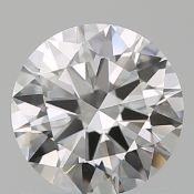 GIA cert 1.01ctw round diamond dvvs2