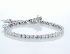 14 kt. White gold - Bracelet Diamond