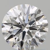 GIA cert 0.50 ctw round diamond dif