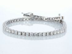 14 kt. White gold - Bracelet Diamond