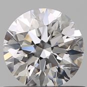 IGI cert 0.51 ctw round diamond dif