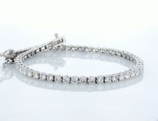 14 kt. White gold - Bracelet Diamond