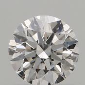 GIA cert 0.50ctw round diamond eif