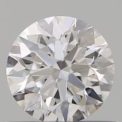 IGI cert 0.50 ctw round diamond fvvs1