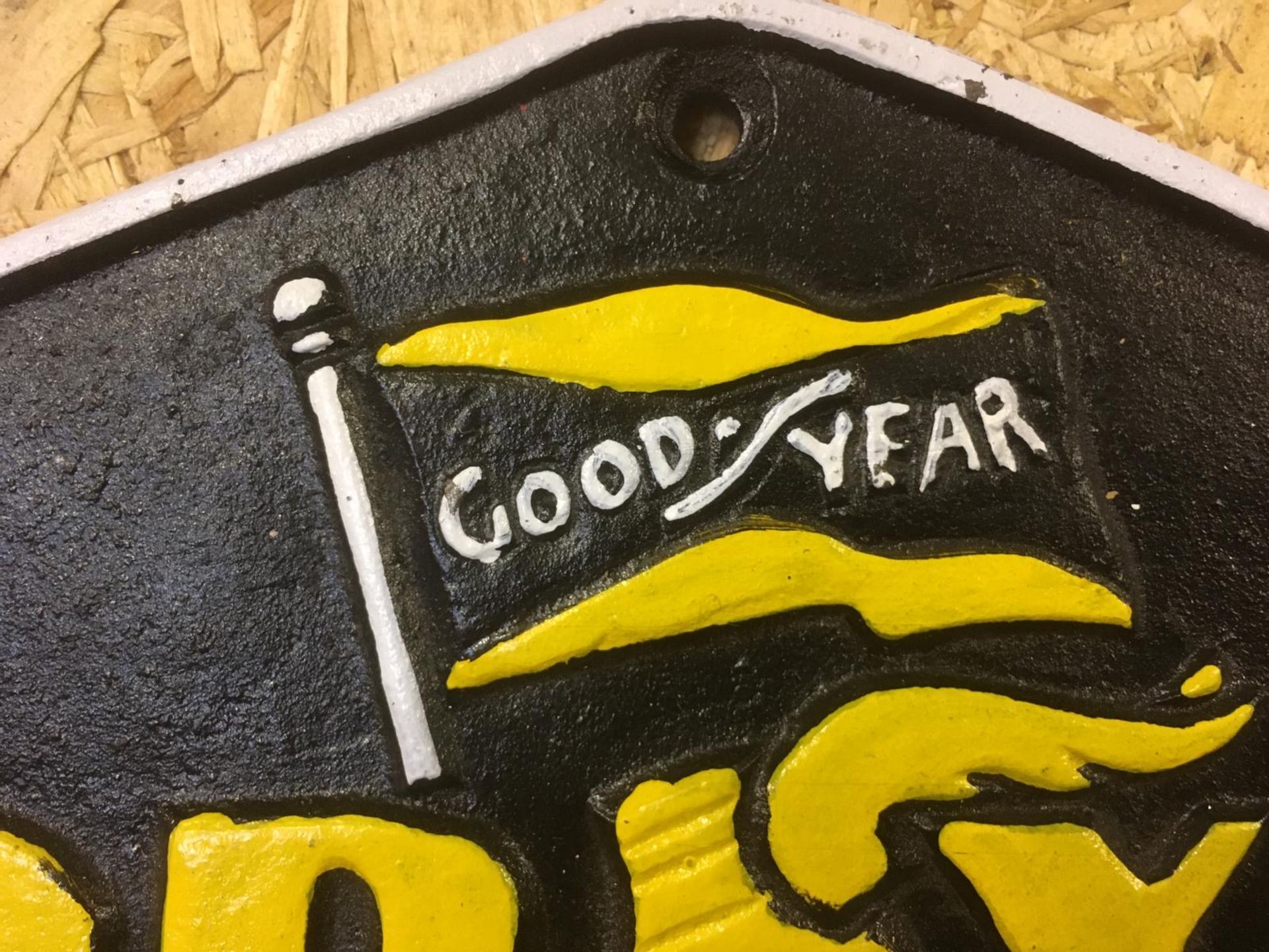 Good Year Tyres Diamond Wall Plaque - Image 2 of 2