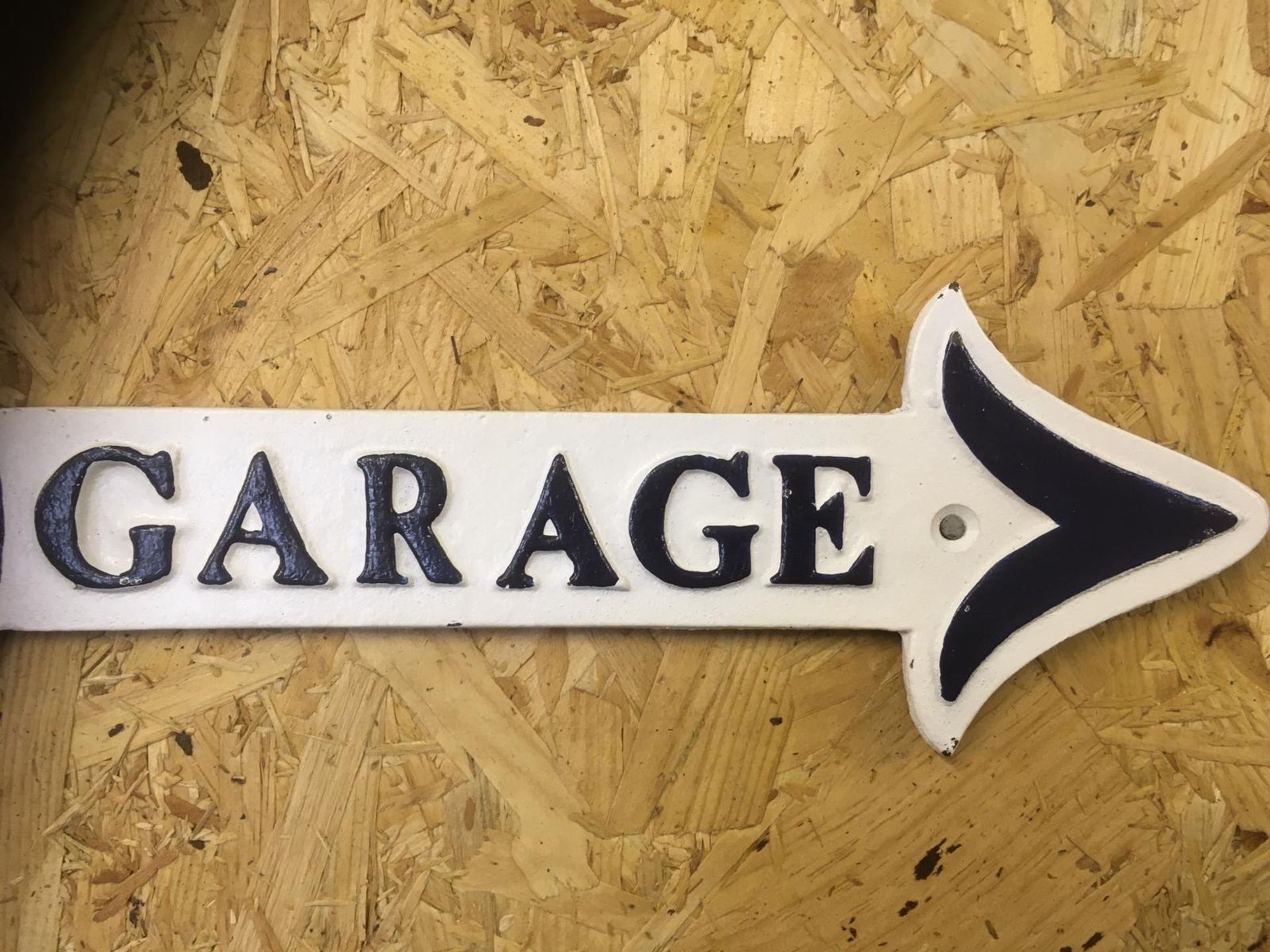 Lambretta Garage Arrow Wall Plaque - Image 3 of 3