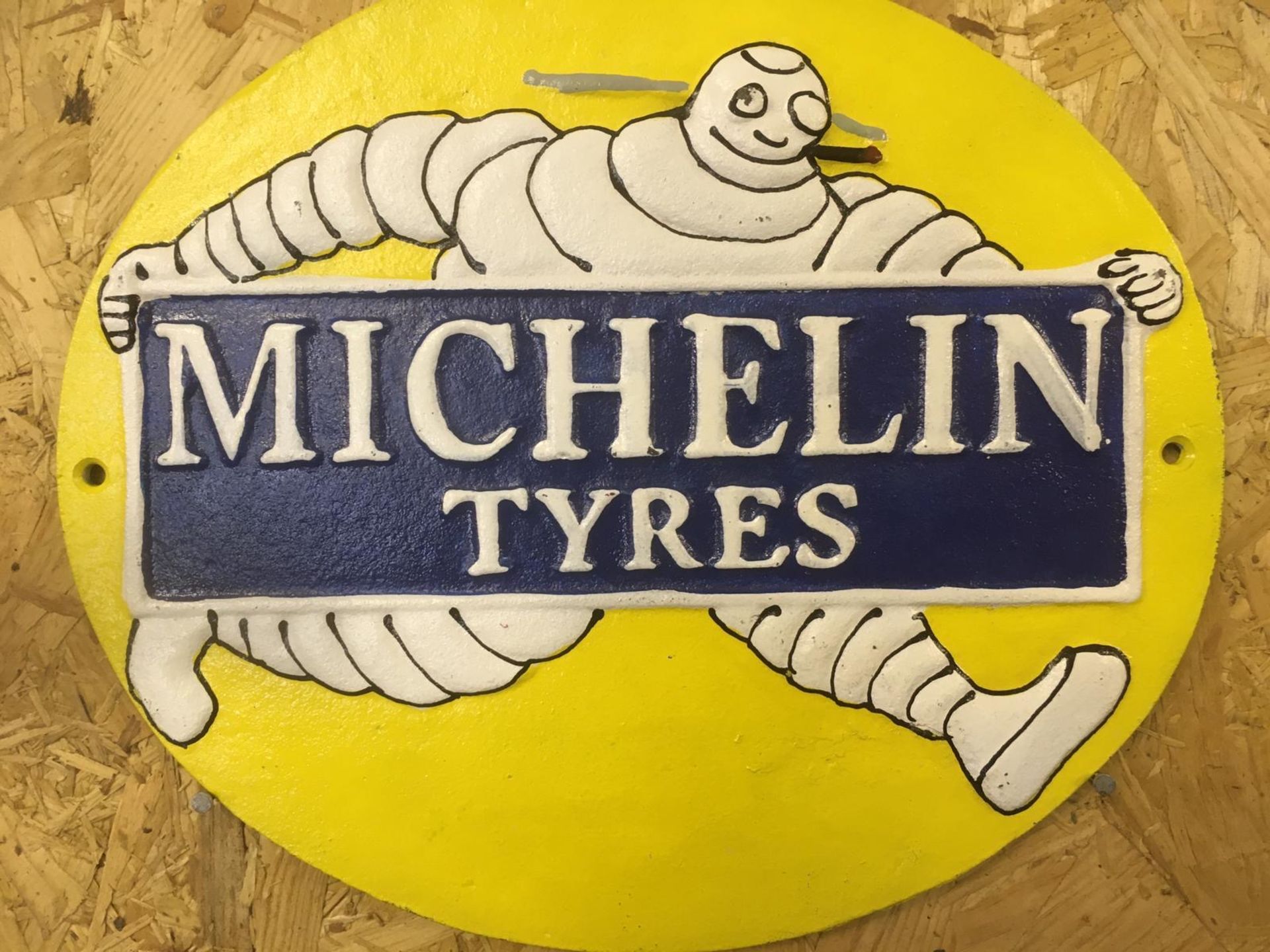 Michelin Oval Wall Plaque