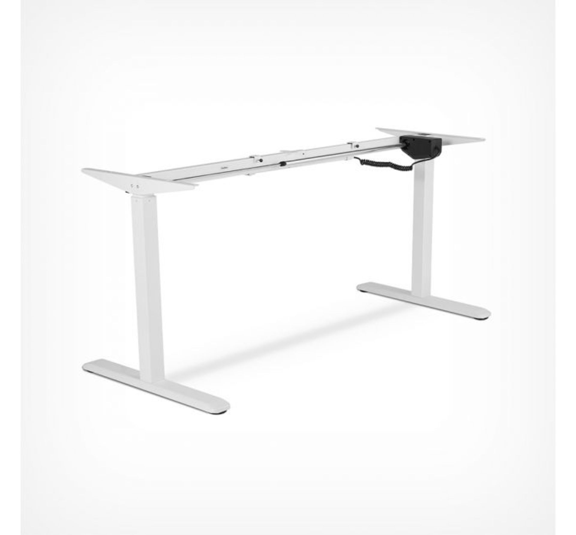 (HZ21) Electronic Sit / Stand Desk Frame This electronic frame lets you adjust the height of a... - Image 2 of 3