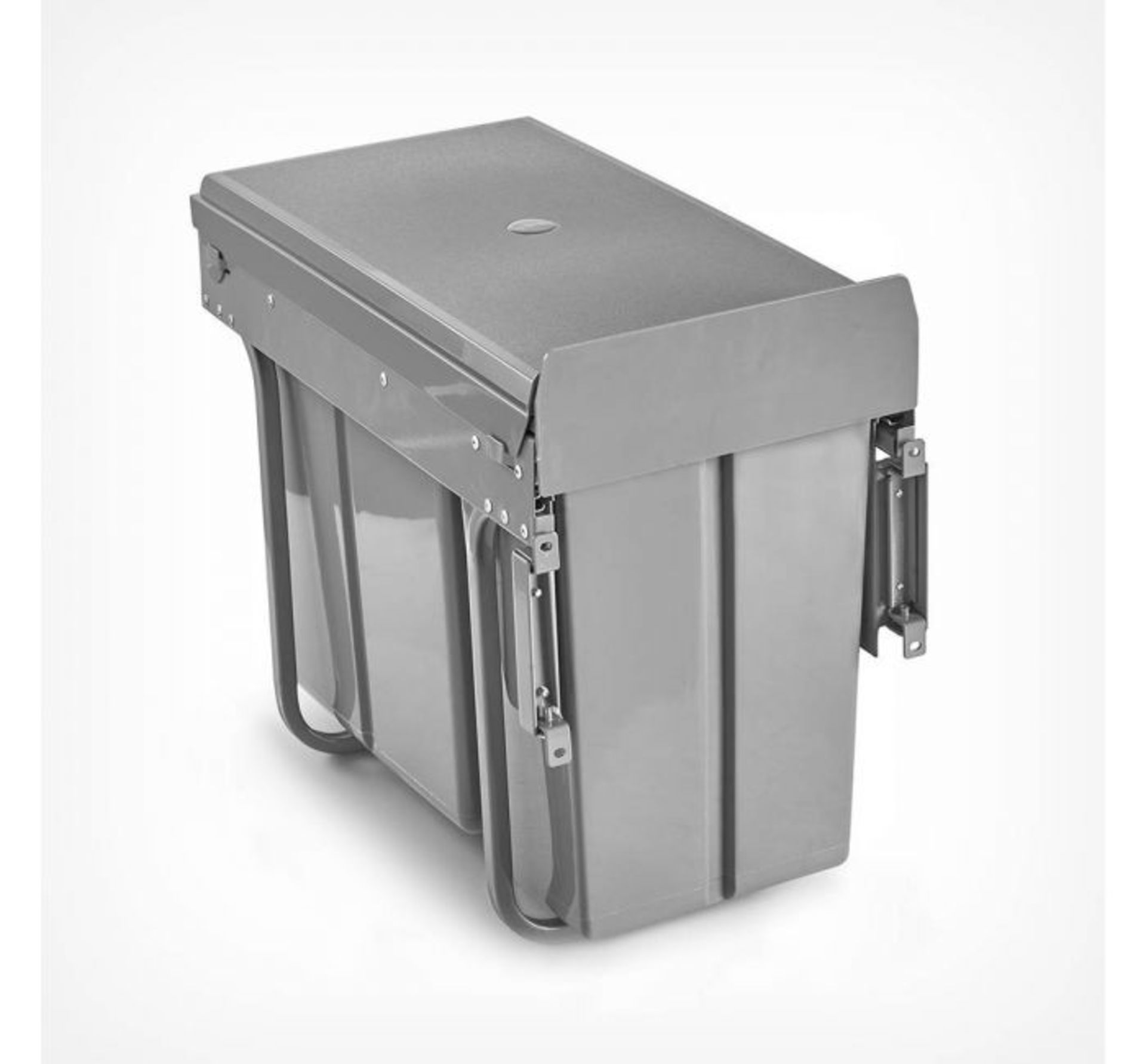 (HZ135) 30L Pull-Out Cupboard Bin Easily fits into a cupboard with hardware and instructions i... - Image 2 of 3