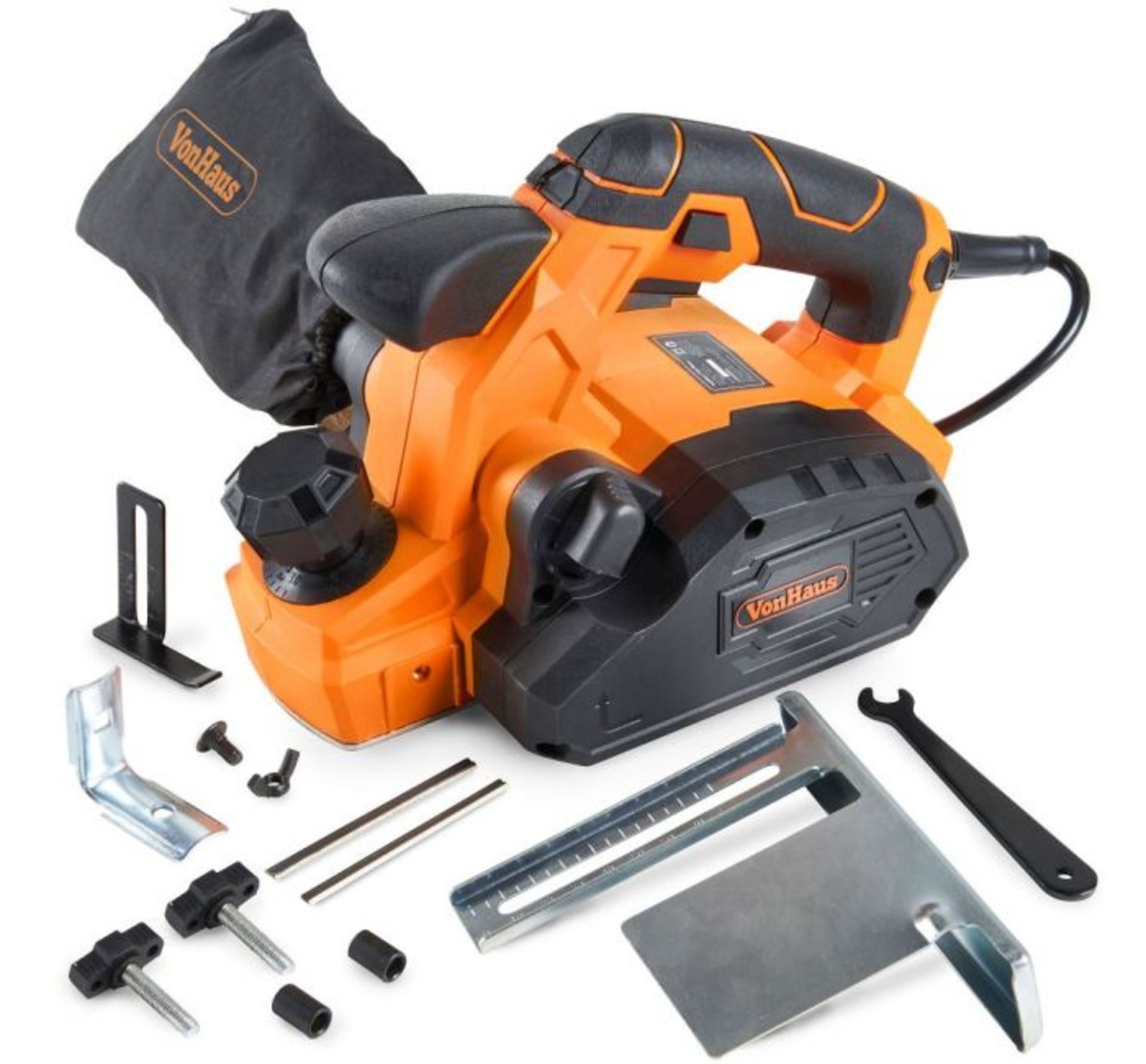 (F18) 900W Electric Hand Planer Ideal for fixing doors, fitting wood and correcting splinters,... - Image 3 of 3