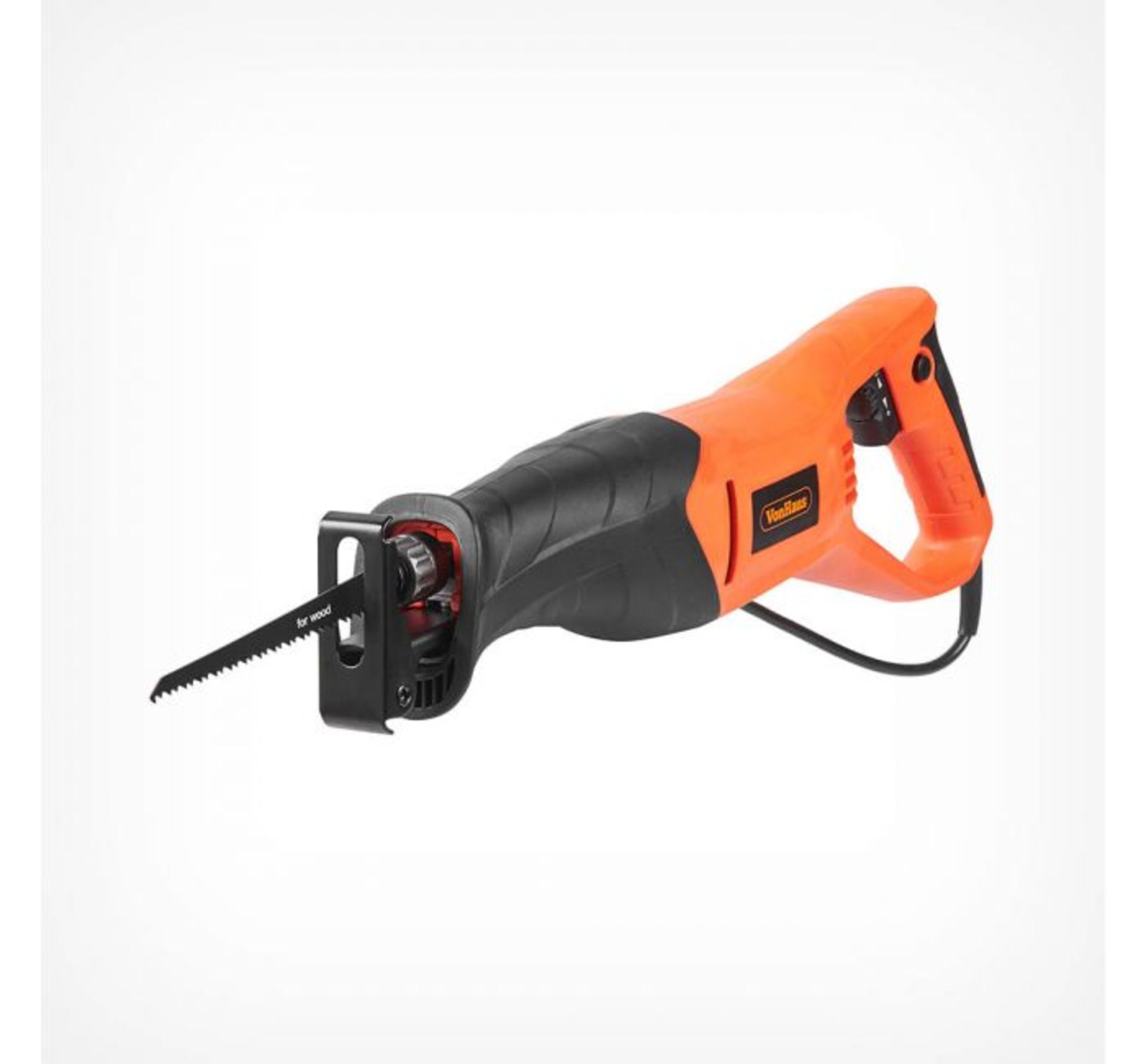 (F27) 800W Reciprocating Saw 800W motor effortlessly powers through wood up to 105mm thick and... - Bild 2 aus 4