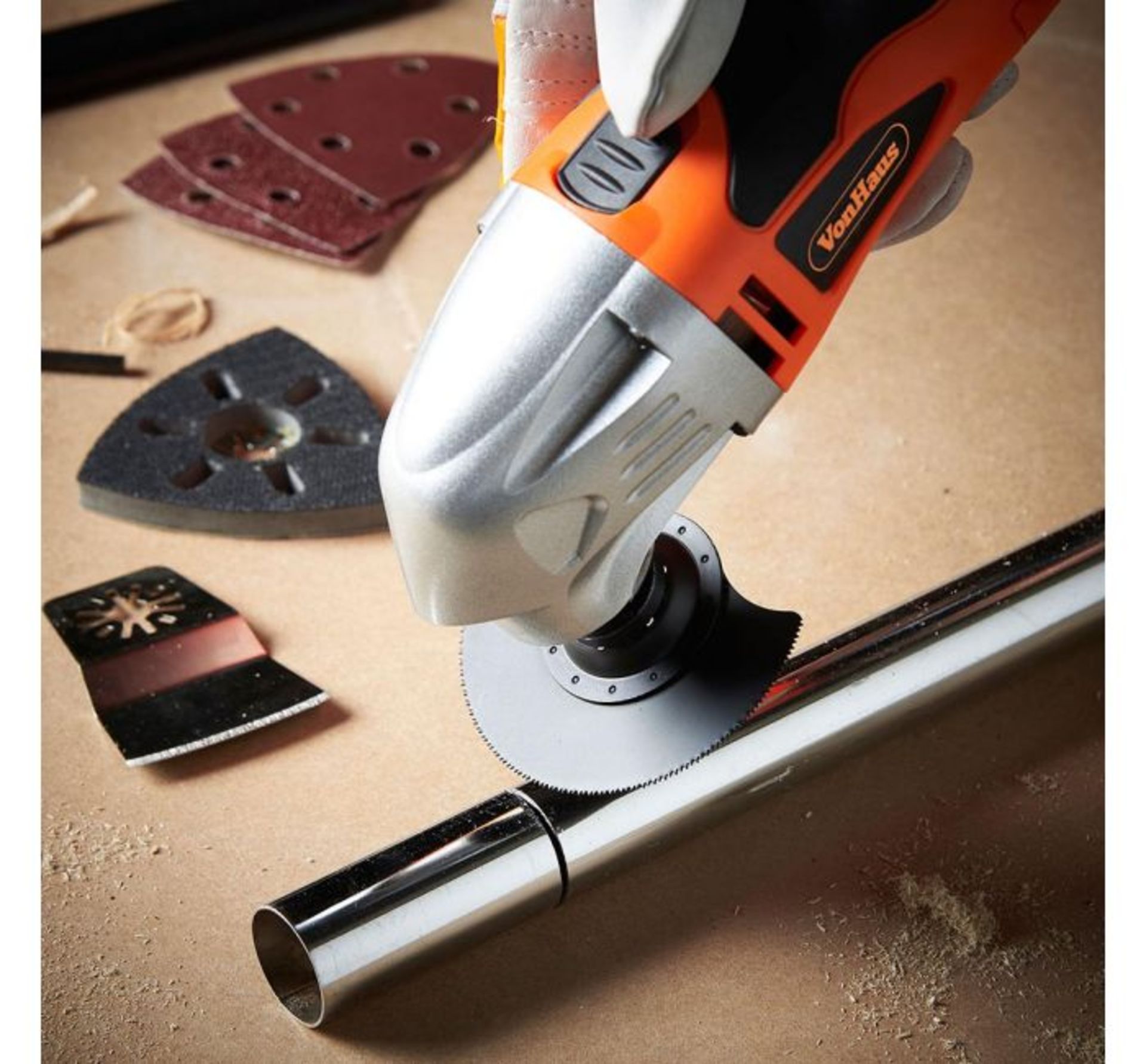 (F10) 280W Oscillating Multi Tool The ultimate ‘all-in-one’ tool that; Cuts, Sands, Scrape... - Bild 4 aus 5