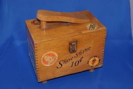 Vintage Shoe Shine Box