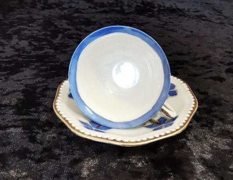 Very Pretty miniature Rosenthal Bavaria cup and saucer German Porcelain Art Deco C1929 - Image 2 of 5