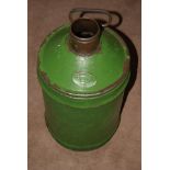 Large Castrol Oil Fuel Container