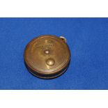 Rare Small Edward Preston & Sons brass case tape measure