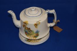 Rare hard to find vintage James Kent 'Sunnyside' Teapot and stand 1930s