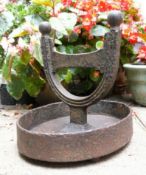 Antique Boot Scraper Freestanding Original Victorian Architecture