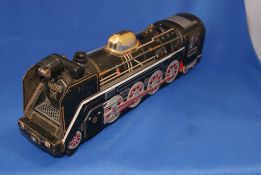 Tm Modern Toys Japan Tin Litho Battery Op Express Toy Train 60s D5139