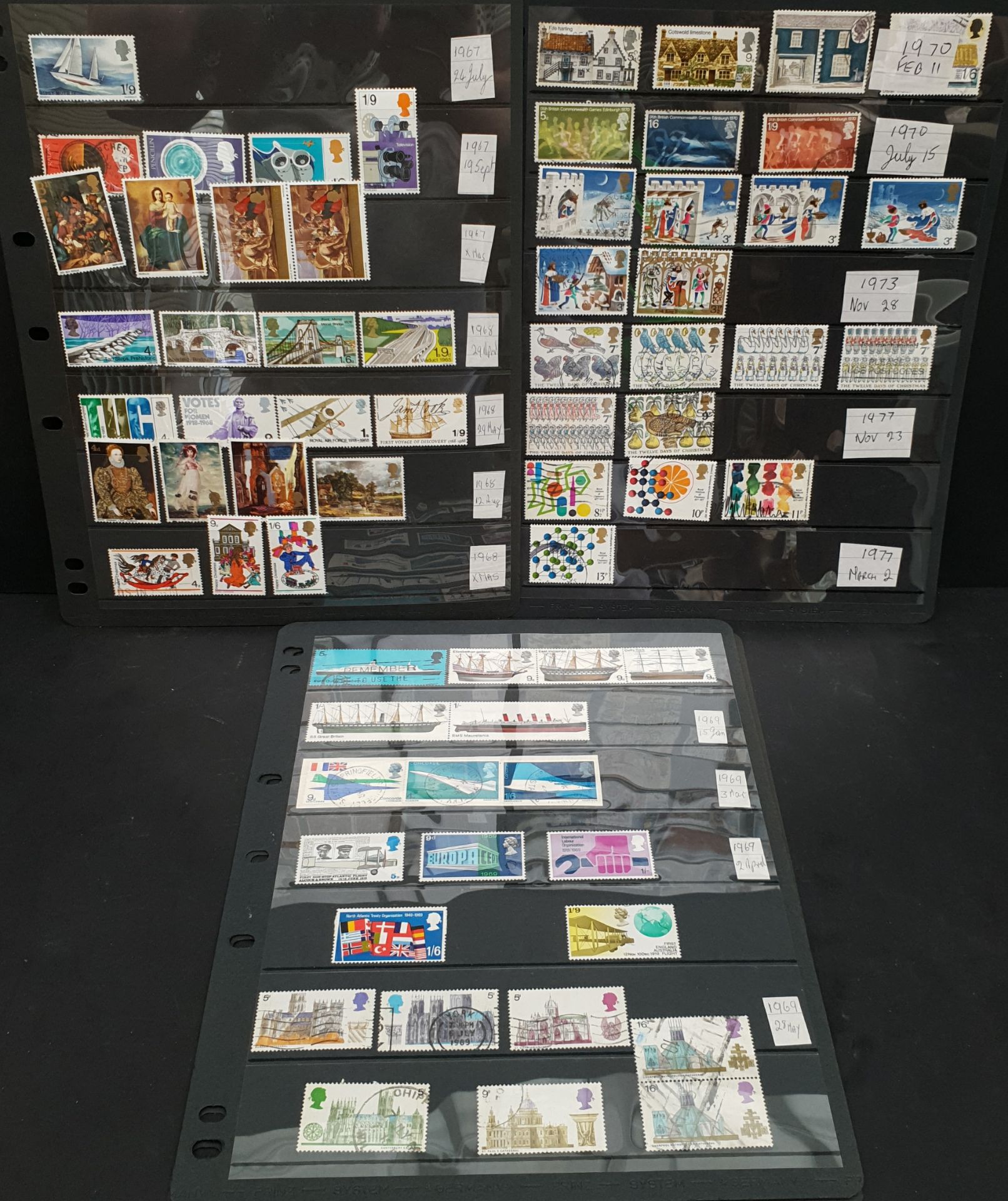 Collectable Stamps 100 Plus Postage Stamps British - Image 2 of 2