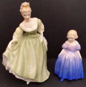 Collectable Pair Royal Doulton Lady Figures