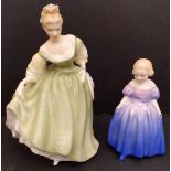 Collectable Pair Royal Doulton Lady Figures