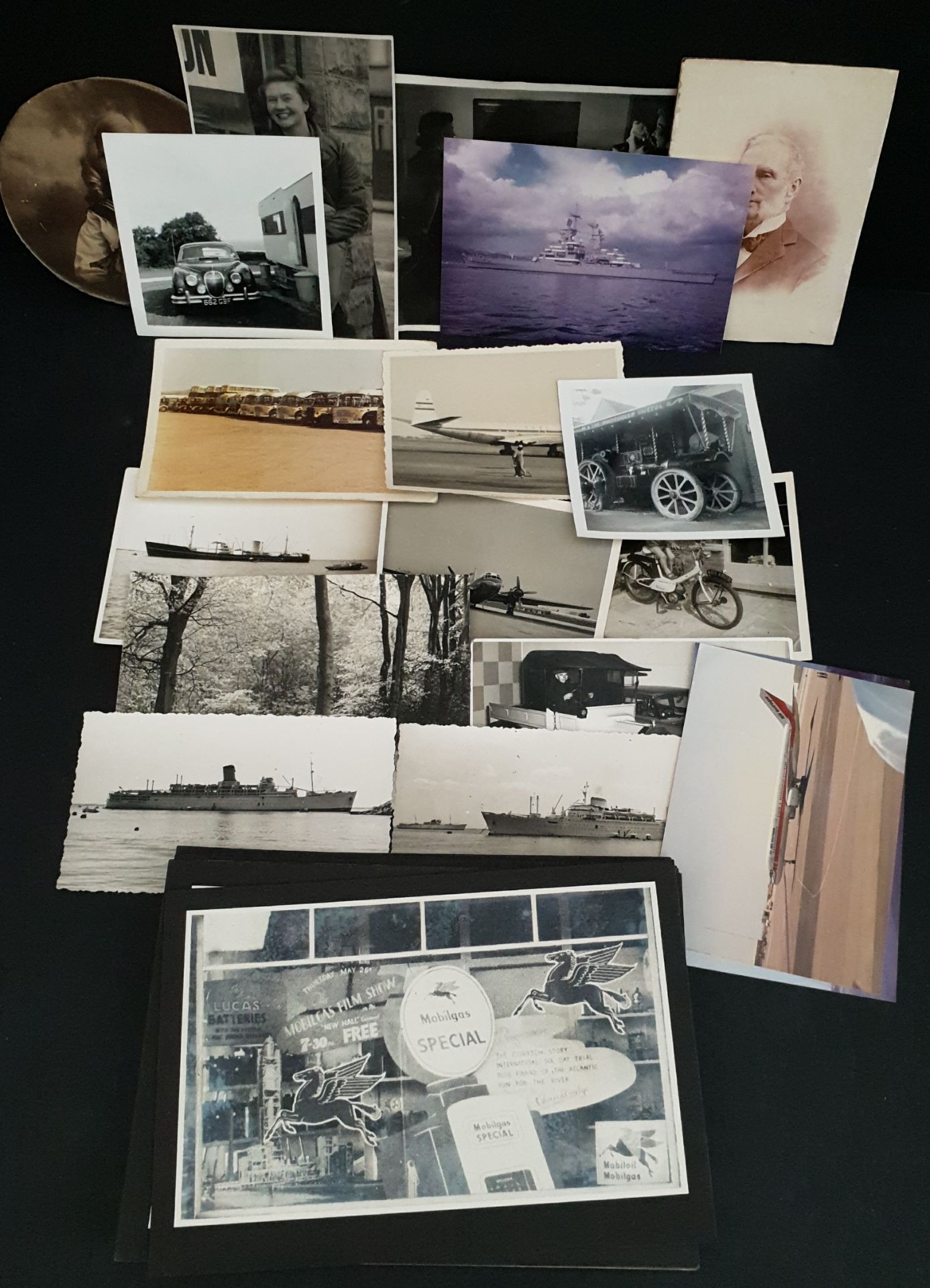 Parcel of Assorted Vintage Photographs Includes Aircraft & Ships