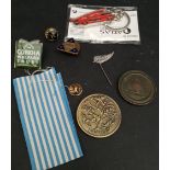 Parcel of Collectables Includes Military & Masonic Badges & Medals