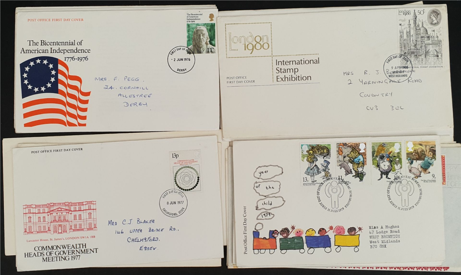 20 x Collectable Vintage First Day Covers