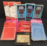 Vintage Assortment of 16 Ordnance Survey Maps