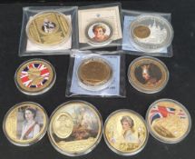 Collectable Coins 10 in Total military & Royalty