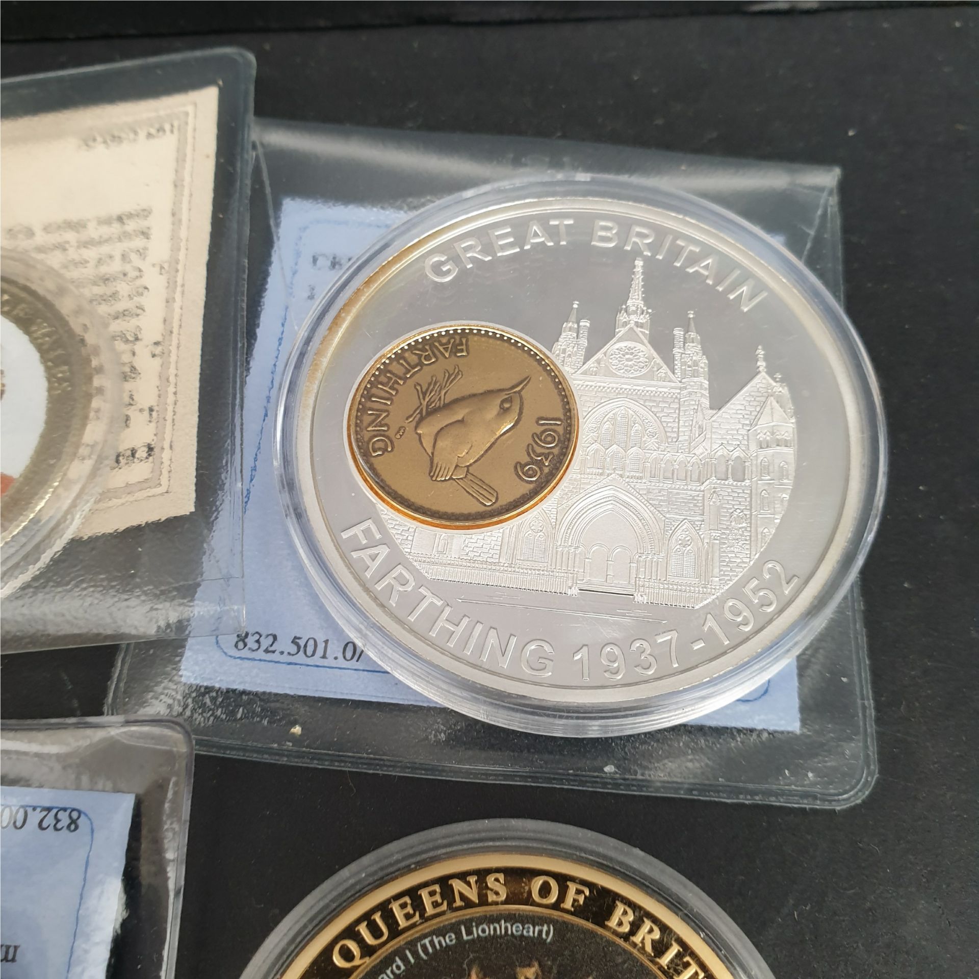 Collectable Coins 10 in Total military & Royalty - Image 3 of 3