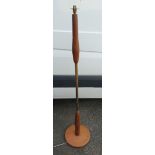 Vintage Hardwood Hand Made Standard Lamp