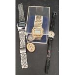 Vintage 3 x Timex Watches & 1 x Saxon Watch