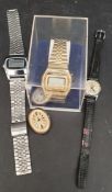 Vintage 3 x Timex Watches & 1 x Saxon Watch